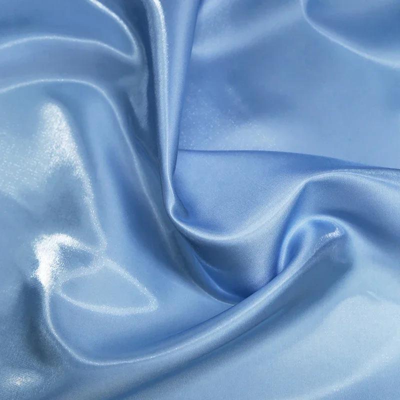 100x150 ס"מ רקע משי פילגש שיפוע חתונה שמלת Hanfu בד פנטזיה נוצץ זכוכית משי סאטן מפת שולחן