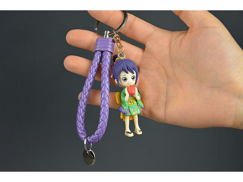 Piraten Schlüsselanhänger Geschenk: Blind Box Anime-Figuren - Monkey D. Luffy, Zoro, Chopper, Ace