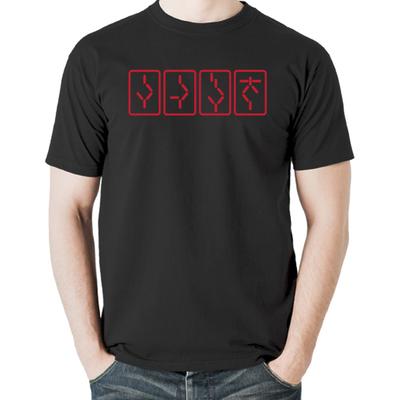 Countdown T-shirt Ispirata al Film Predator Anni '80 Tee Regalo Nuova