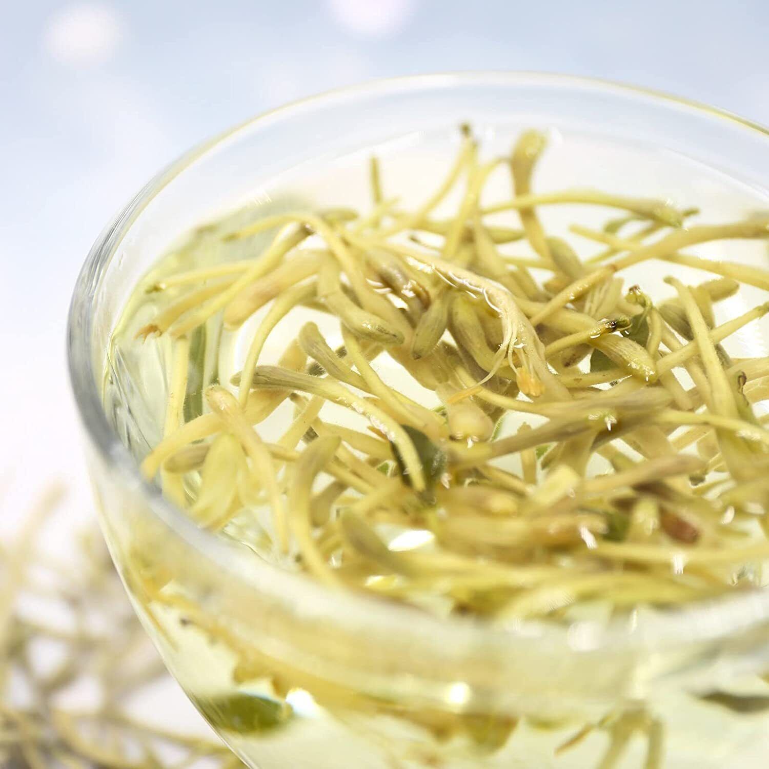 2023 FullChea Натуральный сушеный чай с жимолостью - Цзинь Инь Хуа — фото 6