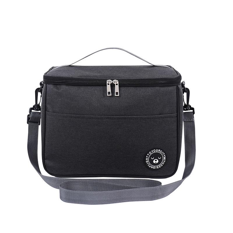 Large Waterproof Insulated Picnic Bag - Refrigerated Handheld Lunch Tote for Office or Bento Storage