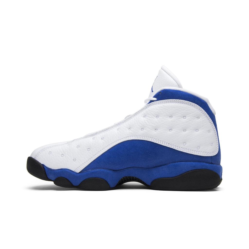 Air Jordan 13 Retro 'Hyper Royal' (Unisex) White / Hyper Royal / Black Vintage Basketball Shoes 414571 117