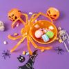 Halloween Spiders Shaped Bowl Fruits Plate Food Tray Candy Biscuit Package Basket Trick or Treat Halloween Party Table Decor