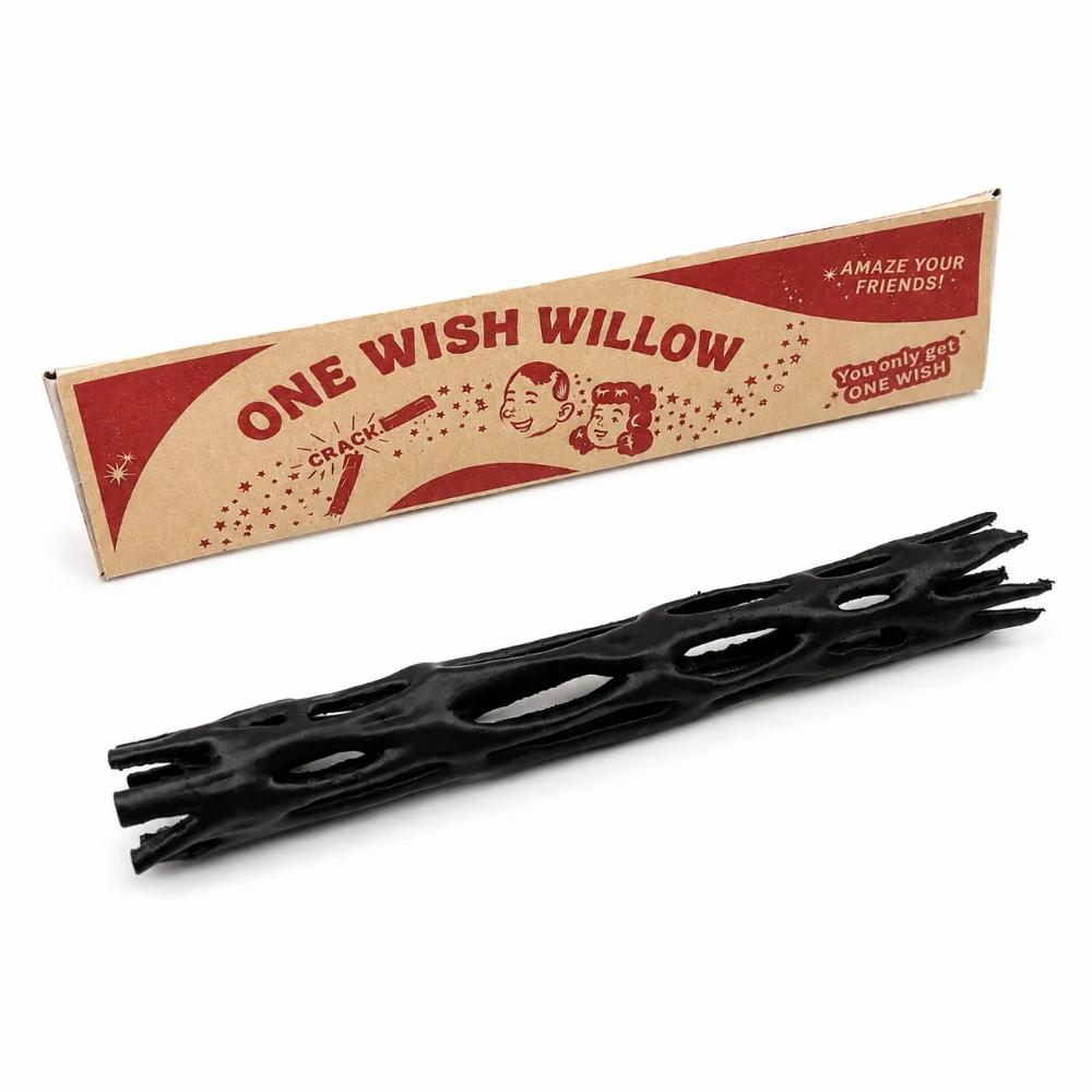 Eén Wenswilg Zwarte Wilg Wensstok 3D Geprint Speelgoed Multifunctionele Wens-Makende Kletsstokjes Anime Figuren Props Cadeau beige