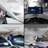 Rotating Rearview Mirror Phone Mount with Dashboard Clip