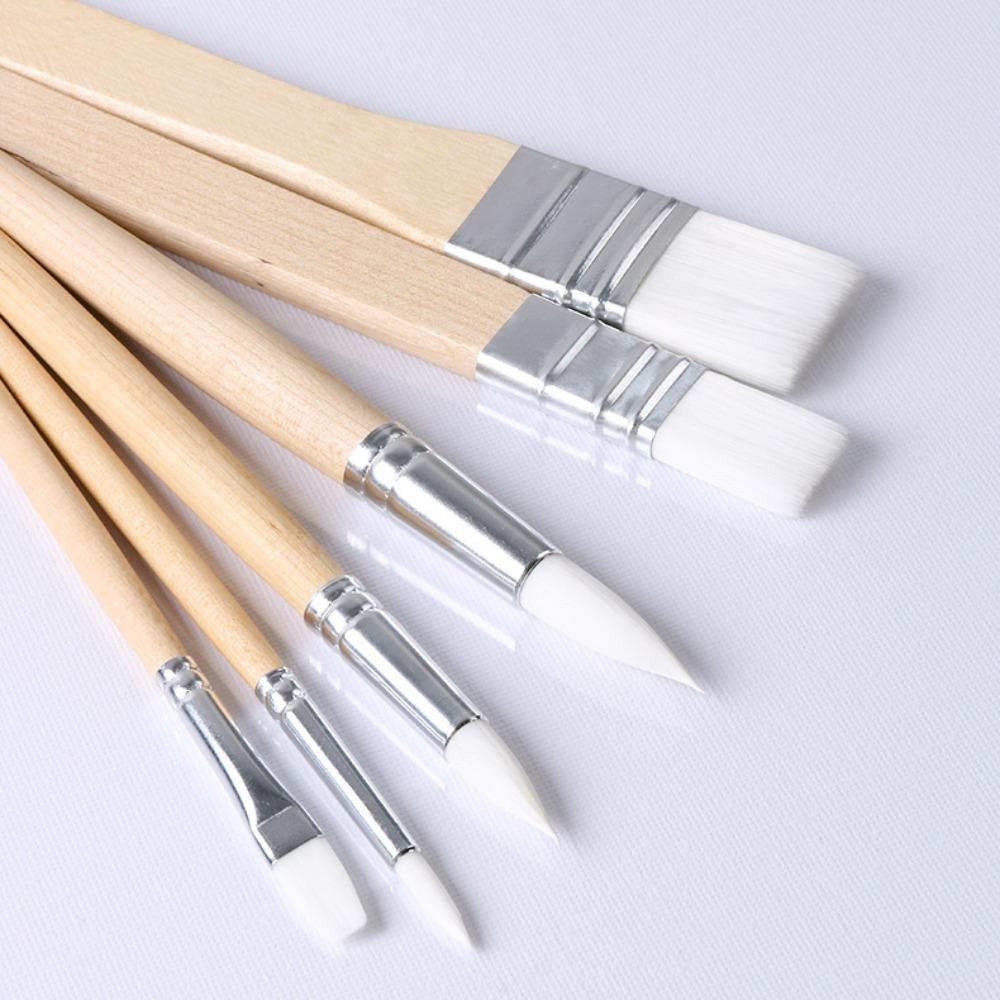 Art Paint Watercolor Gouache Oil Brush Set Professional Nylon Hair Brushes  Artist
