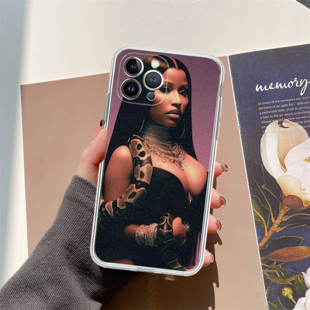 

Nicki Minaj Rapper Fit For IPhone 16 15 Promax Phone Case IPhone 14 11 12 High End 13 Pro Silicone iPhone 17 Pro