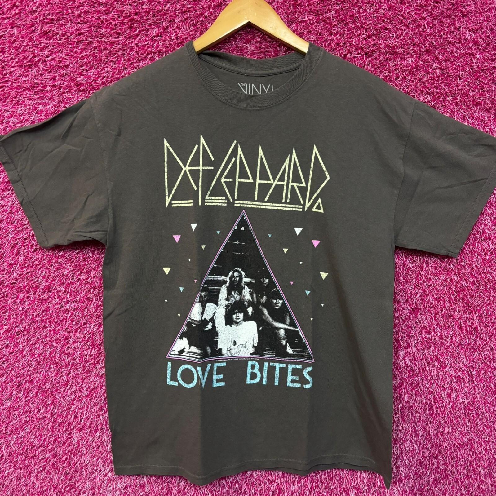 Def Leppard Love Bites bites rock tshirt size medium S