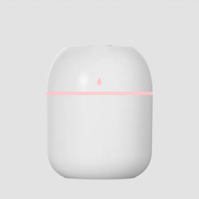 Portable USB Ultrasonic Air Mini Humidifier Essential Oil Diffuser Car Purifier Aroma Anion Mist Maker with LED Lamp Lighting
