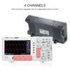 Owon SDS1104 4-Kanal-Digitalspeicheroszilloskop mit 7-Zoll-LCD-Display Tragbares Handoszillometer 100 MHz 1GS/s US-Stecker