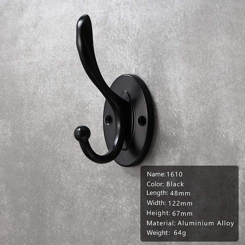 1 Stück Vintage Bronze Farbe Haken Tür Wandhalter Haushaltstuch Hut Tasche Kleiderhaken zum Aufhängen Küche Badezimmer Zubehör