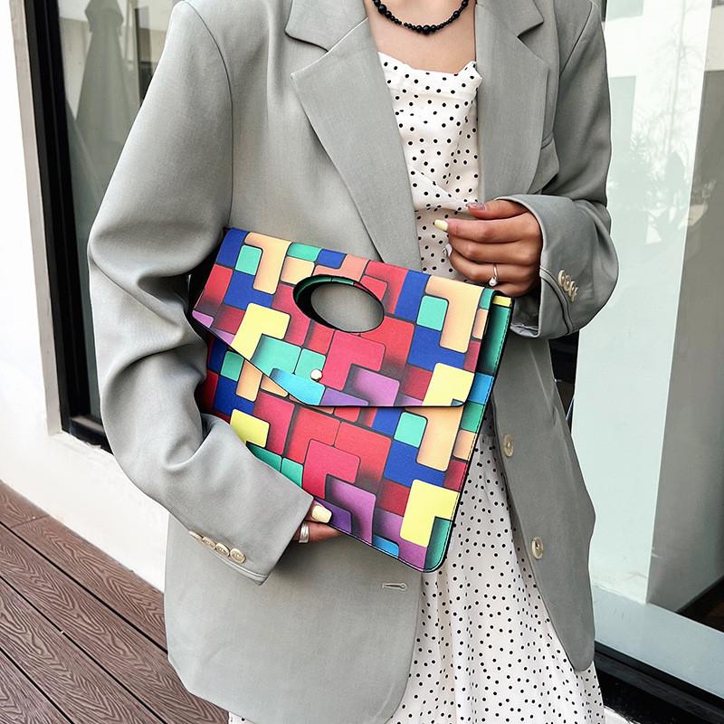 Trendy Casual Envelope Bag Stylish Spring Women's Tote Bag In Vibrant Colors