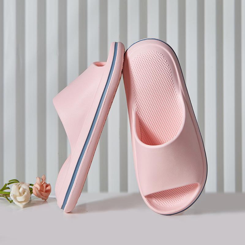 

Оптовая продажа женских домашних тапочек, недорогие женские сандалии, противоскользящие, для ванной, пара, EVA, слайды 40-41 розовый