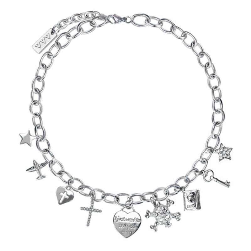 VVV Funky Mix Bold Chain Surgical Necklace