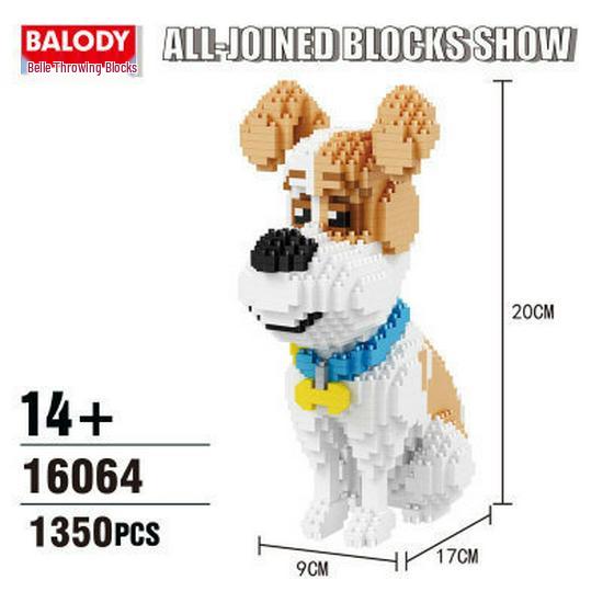 BeleDi Micro Building Blocks: Educational Pet Model Toy for Kids