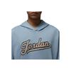 Jordan Letter Embroidery Casual Hoodie American Vintage Sweatshirt Unisex Hoodies Sky-Blue FN4614-436