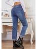 Moda Feminina Europeia e Americana Tendência Verão 2026 Calça Jeans Reta