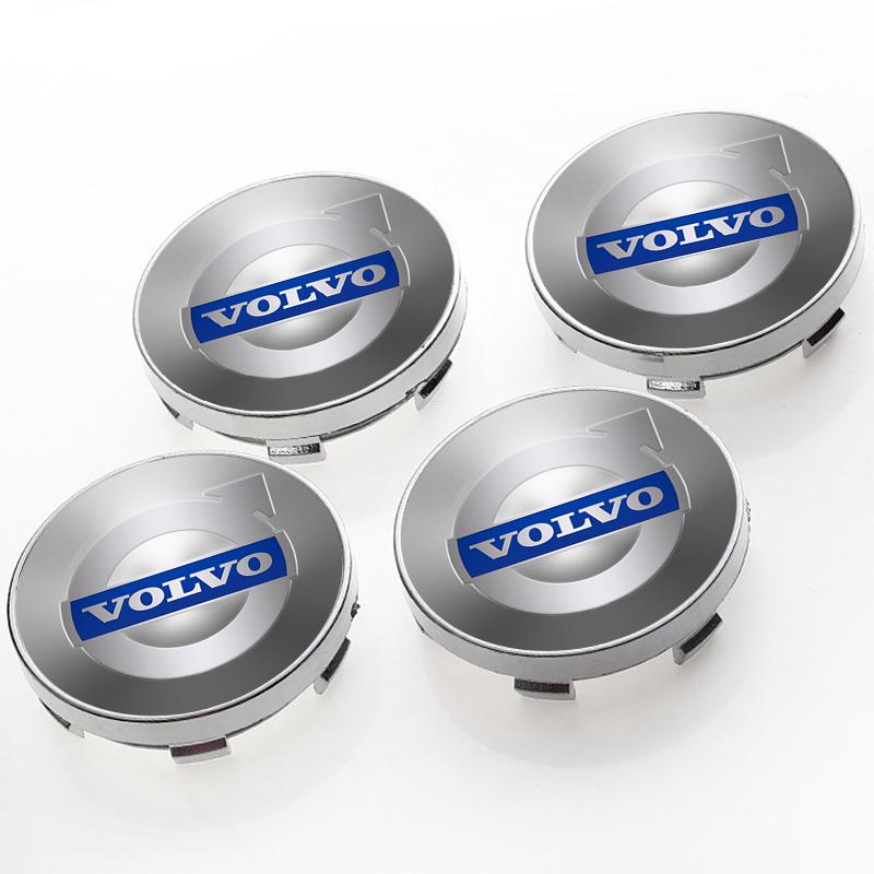 

4Pcs 56/60mm Car Wheel Center Hub Caps Sticker Emblem For Volvo S80 XC90 S40 V60 XC60 S60 C70 V50 XC70 V70 чёрный