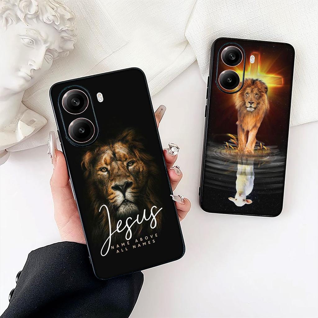 Cross God Jesus Judah Protective Cover for Xiaomi Redmi 15C 15 A5 9A 9C NFC 9T Note 9 8 8T Phone Case
