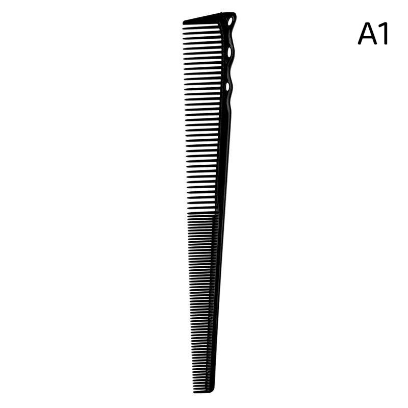 Anti Static Barber Cutting Comb 1Pc Dual Density Teeth Durable Plastic Comb for DIY Home Hair Cutting