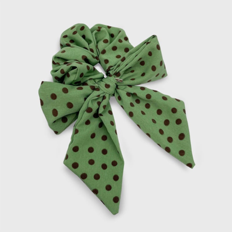 Jean Paul Clarisse Dot Ribbon Scrunchie JP-22-153S
