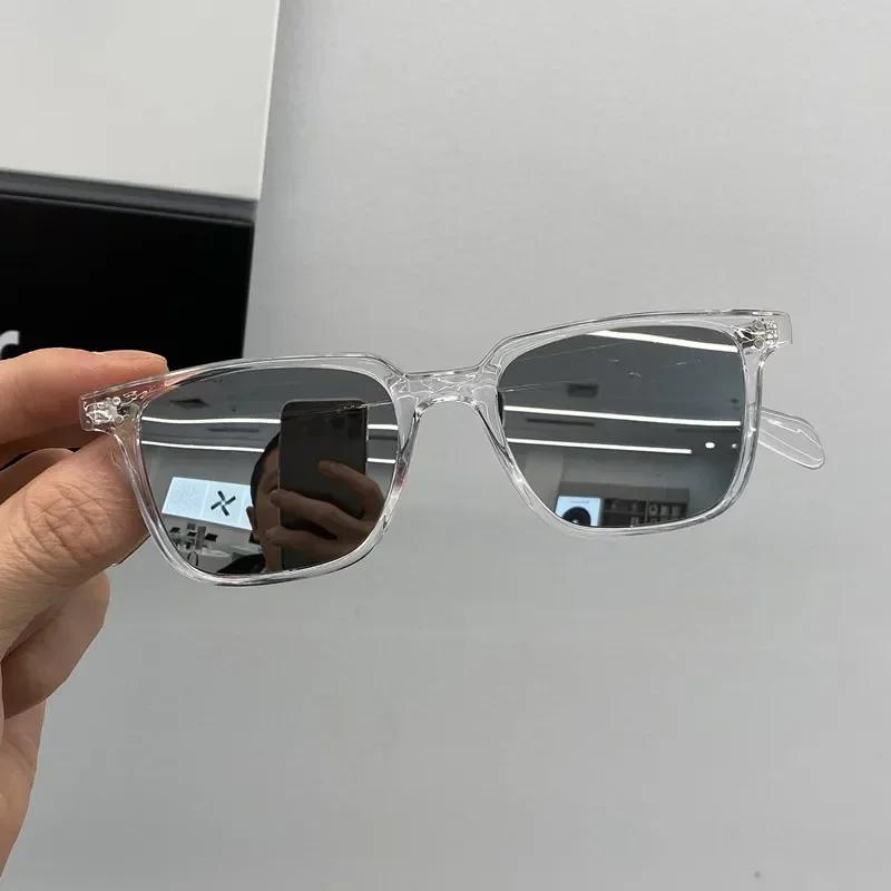 Leopard Dark Green Square Sunglasses Man  Shades Male Sun Glasses Brand Designer Travel Vintage Oculos De Sol
