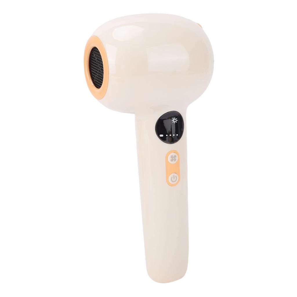 Cordless Hair Dryer Quiet Portable   Blow Dryer for Infant Magnetic Charging Cold Hot Wind 37 degrees C Constant Temperature