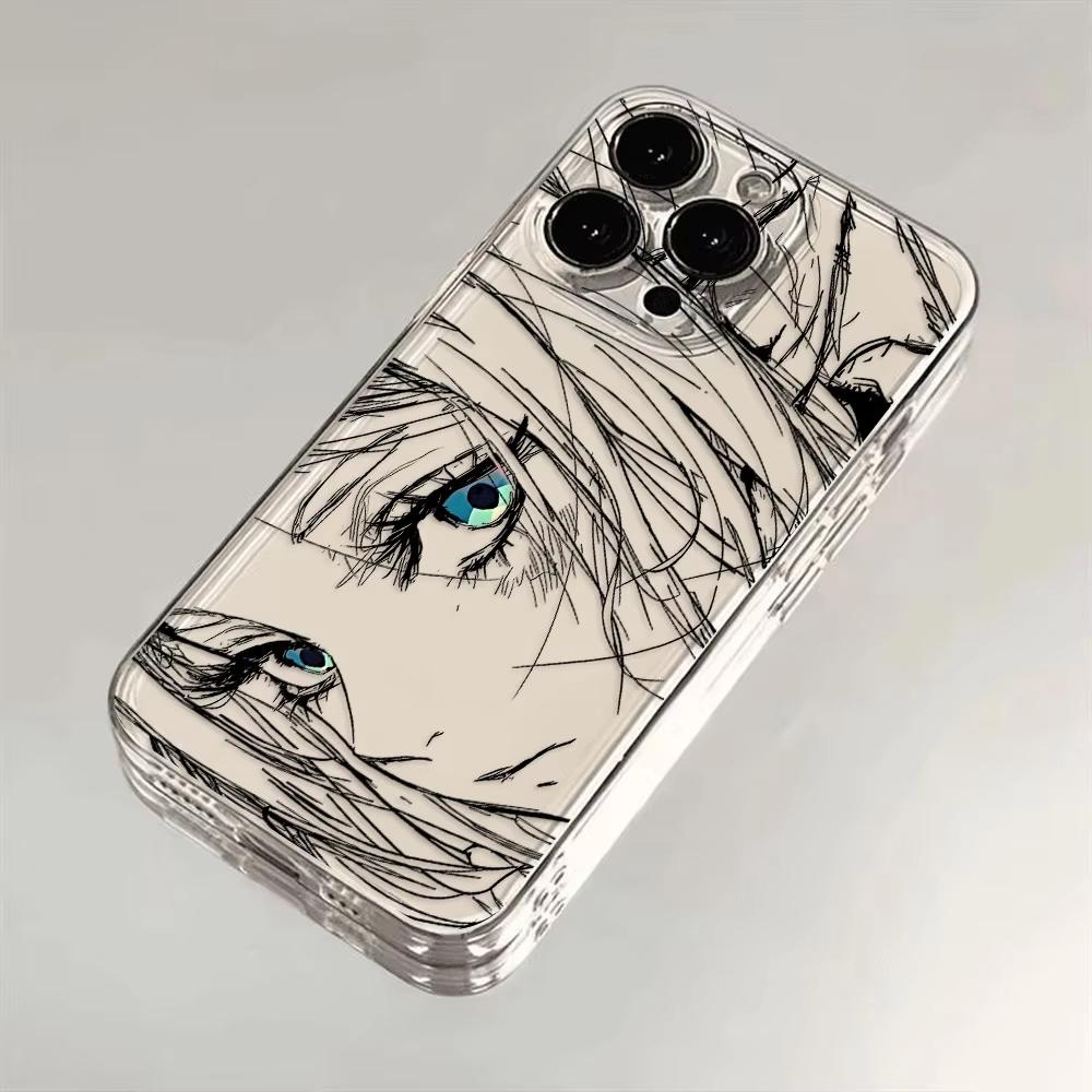 Japan Anime Frieren Phone Case for iPhone 17 Air 16 15 14 13 12 11 Pro Max Plus Mini X Xs Soft TPU Back Cover Transparent Coque