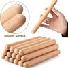 8pcs Wooden Drum Sticks - Classical Music Rhythm Sticks for Beginners - Perfect Percussion Muscial Instrument