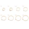 Practical Plastic Handcraft Vintage Pattern Cross Stitch Frame Embroidery Hoop Ring Sewing Tools Needle Arts