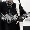90s Vintage Hip Hop Streetwear Kawaii Fashion Casual Tops Men's Women's T Shirt Rock Fashion Letter Print Y2K Goth Punk Tees