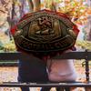 Manchester Football Club Logo Folding Umbrella 8 Paraphenoid Bones Durable Sun Umbrella Travel Umbrella