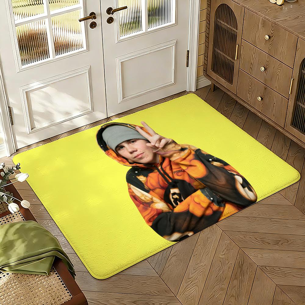 Rapper The K-Kid LAROI Before I Forget Floor Mat Soft Thickened Non-Slip Bedroom Living Room Door Mat Home Flannel Rugs