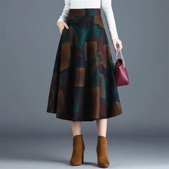 Women s High-End A-Line Summer Skirt – Stylish & Slimming L
