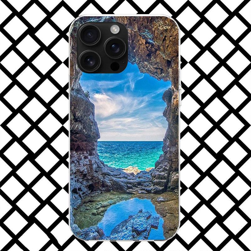 Summer Beach Sunset Sea Palm Tree Phone Case for iPhone 17 Air 16 16E 15 14 Plus 13 Mini 12 11 Pro Max 7 8 + SE 2020 Soft Cover