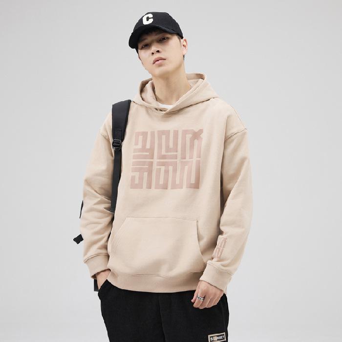 Осенний американский тяжелый свитер 40G мужской свободный большой — фото 10