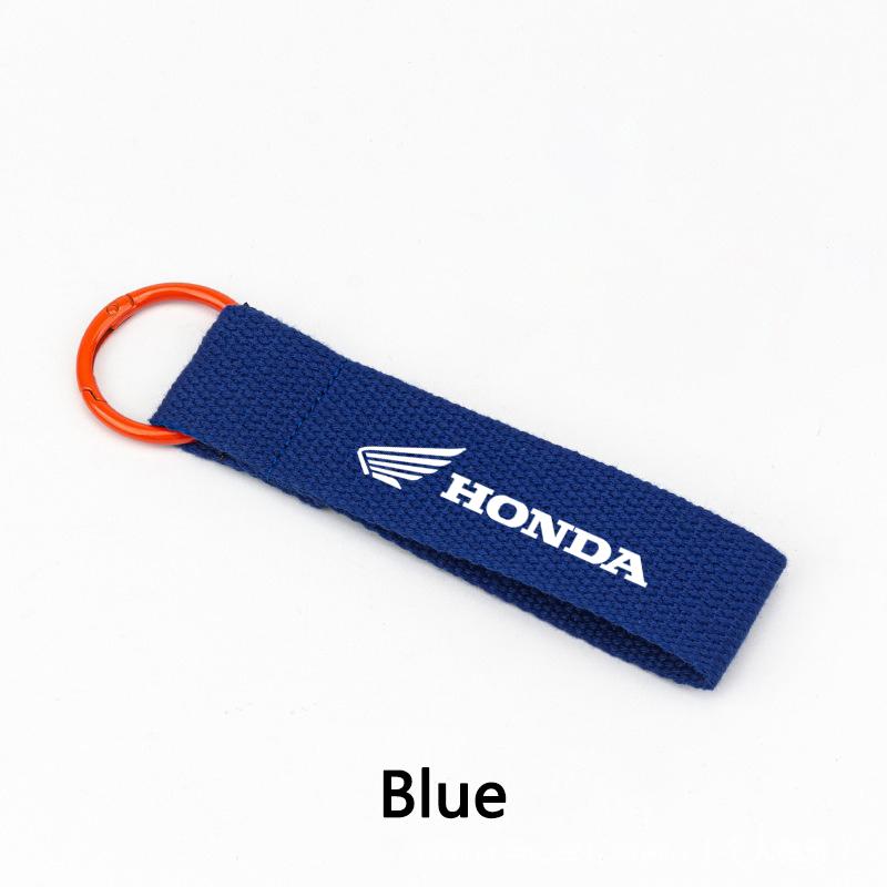 Nylon Lanyard Motorcycle Emblems Keychain Key Chain Ring For Honda CB1000 CB650F CBR250 CBR600RR CB650R Shadow PCX XADV CBR100RR EB1