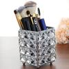 Metall Kristall Quadrat Make-Up Organizer Box Pinsel Sortierung Lagerung Rohr Sortierung Schmuck Desktop Dekorative Ornamente