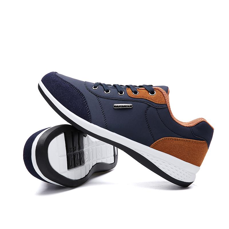 Spring Men's Shoes Fashion Casual Outdoor Sports Running Blue Sneakers Breathable For Men Non-Slip Walking Tennis Size39-46