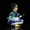 15CM demon slayer figuras Tanjiro Bust Glowing Collectible Desktop Vehicle-mounted  Gift Favorite PVC figures ModeGifts