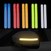 2Pcs/Set Car Reflector Sticker Automobile Rearview Mirror Reflective Strip Auto Exterior Accessories Car Reflector Stickers