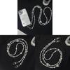 Pvc Pearl Butterfly Phone Lanyard With Beaded Chain For Women And Men