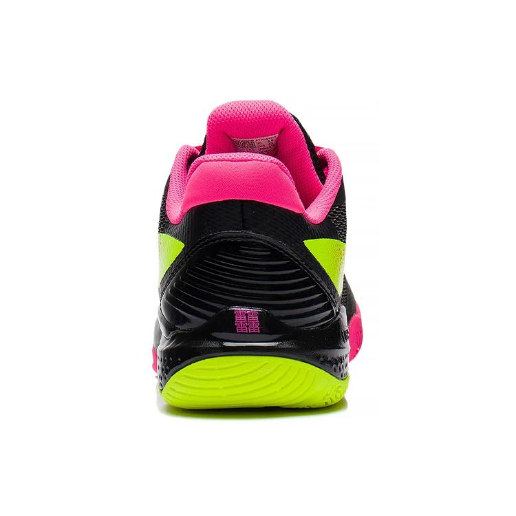 New LINING Thunder Badminton Shoes Unisex Low top Black AYAS018-4