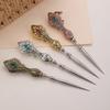 Vintage Sewing Awl Leather Stitching Awl Tool Stainless Steel Sewing Awl For Leather Stitching Shoe Repair