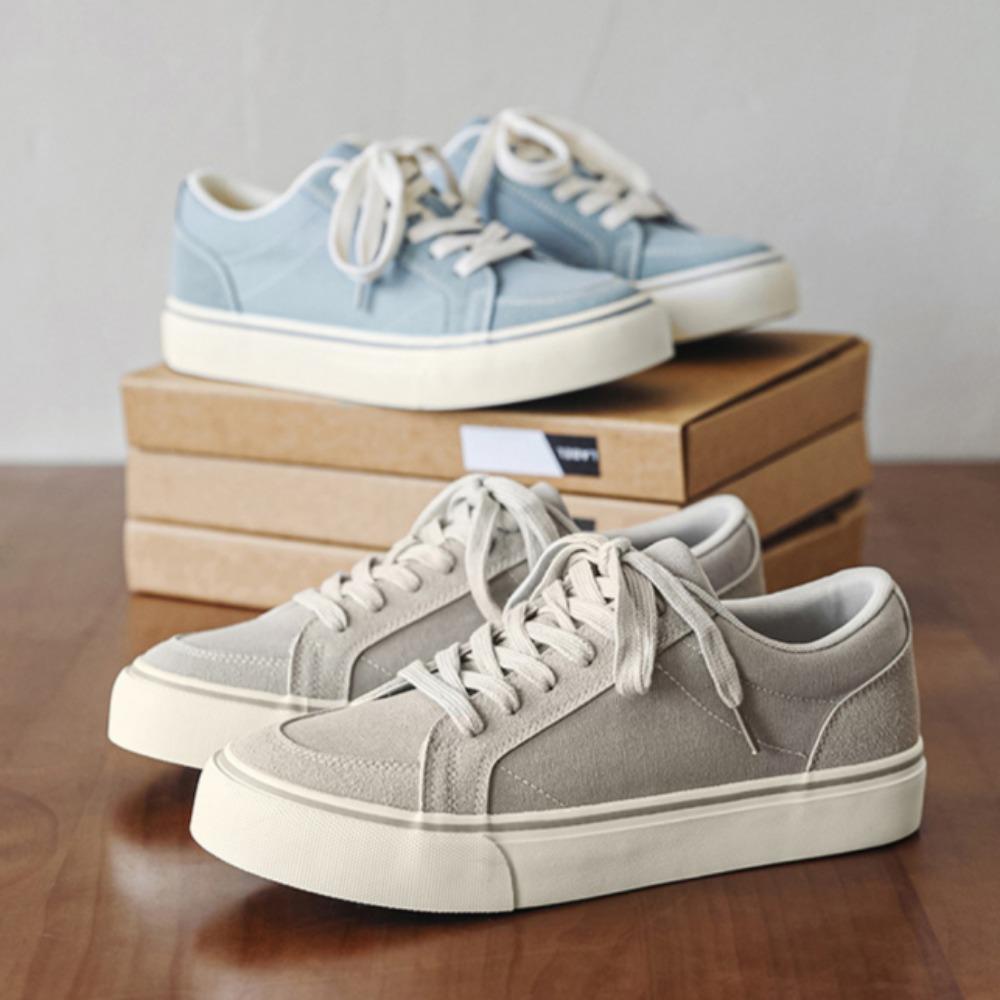 Man Shoes 2025 New Simple Men's Canvas Shoes Four Seasons Versatile Male Students Casual Shoes Sneakers for Men