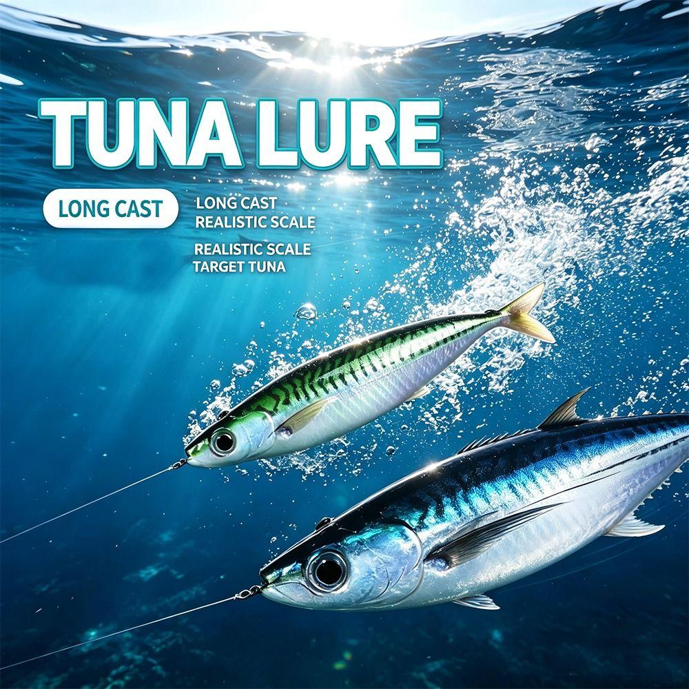 3pcs 3D Simulation Flying Fish Lures PVC Material Luminous Fishing Lures Sea Fishing
