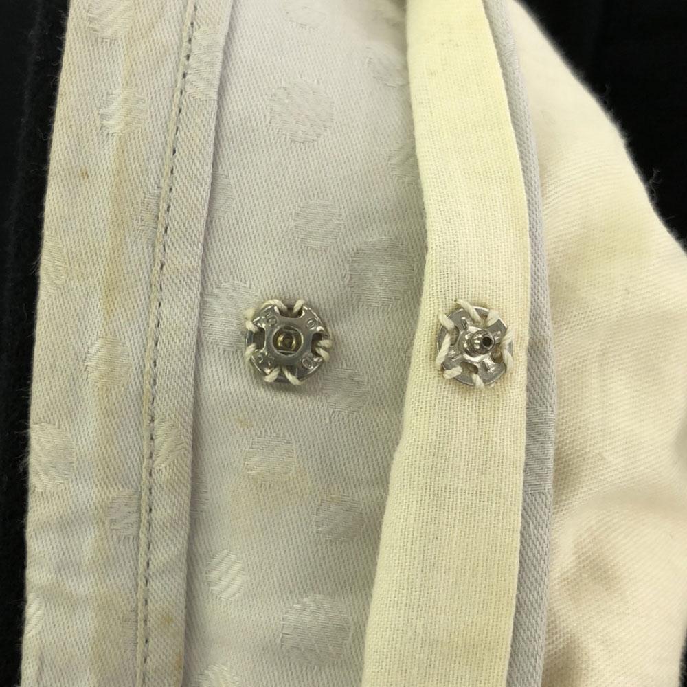 emanuel ungaro Two-tuck Slacks pants black Men's Used