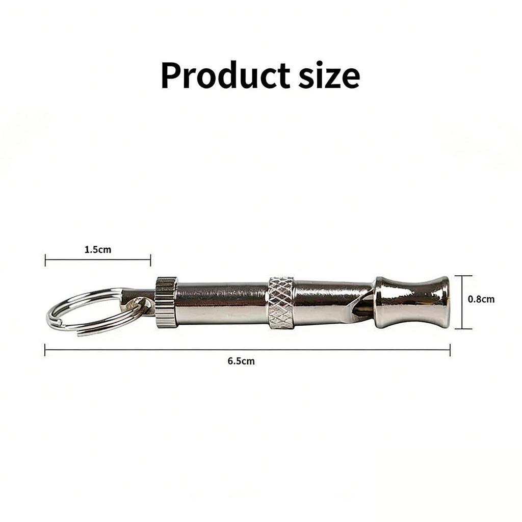 1 Pc Pet Dog Whistle Adjustable Volume Ultrasonic Whistle Portable Used For Pet Training Behavior Assistance