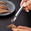 1 szt. Stal Nierdzewna Narzędzie do Usuwania Ogonków Krewetek - Wydajne do Usuwania Pancerzyków, Łatwe Czyszczenie, Idealne do Przygotowania Krewetek - Gadżet Kuchenny