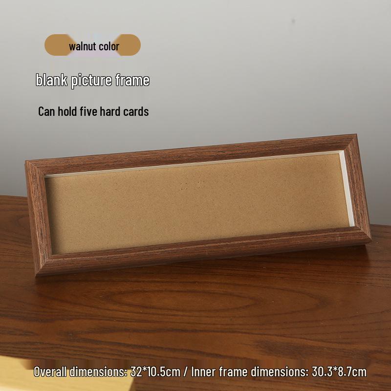 Calligraphy Desk Ornament: Creative Song Brocade Display, Xuan Paper DIY Card, Decorative Cultural Picture Frame Gift